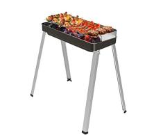 HengBO Holzkohlegrill, Picknickgrill Reisegrill Barbecue Edelstahl BBQ Folding Tragbar für Heim Outdoor Wanderpicknicks