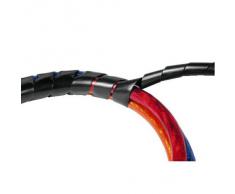 Hama Kabelschlauch (Spiralschlauch, Länge 2,5 m, Durchmesser 30 mm) schwarz