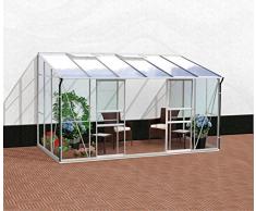 Vitavia Gewächshaus Ida 7800, 6 mm Hohlkammerplatten 3.87x2.01x2.21