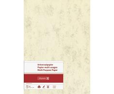5X BRUNNEN Universalpapier A4 Marmor ch 35Bl