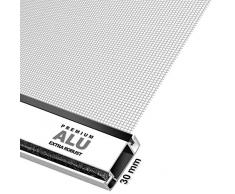 Schellenberg 70062 Insektenschutz-Tür Premium, Fliegengitter mit Rahmen – 120 x 240 cm in weiß, 1 Stück