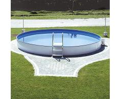 Steinbach Styria Stahlwandpool Set, rund, Ø 350 x 120 cm, 012205