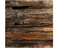 Medianlux Fliesenaufkleber Fliesen Aufkleber Holz Baum Kiefer Fichte Rustikal Bad WC Küche Kachel Imitat Deko Holzimitat, 12 Stück, 15x15cm