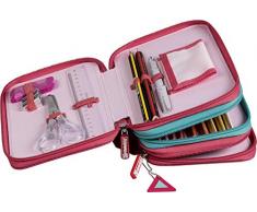 Brunnen 104912105 Schüler-Etui 19, 5 x 13, 5 x 7 cm pattern