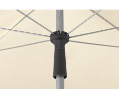 Schneider Sonnenschirm Locarno, mandarine, 200 cm rund, Gestell Stahl, Bespannung Polyester, 2.4 kg