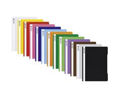 13 Schnellhefter Kunststoff Hefter aus PP Brunnen in 13 Farben