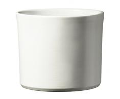 Soendgen Keramik Blumenübertopf, Miami, weiß, 15 x 15 x 13 cm, 0525/0015/0847