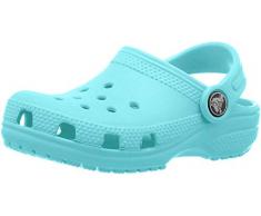 crocs Unisex-Kinder Classic Kids Clogs, Blau (Pool 40m), 32/33 EU