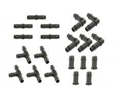 20er Set einschultrige Verbinder für CS Perlschlauch Startup