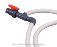 Anschlußsystem Skimmer und Sandfilter Hinlauf für Badefässer, Badefass