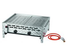 Activa 12510 2-flammiger Gastrobräter mit Grillrost