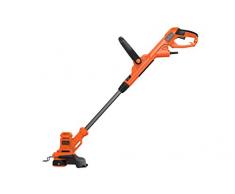 Black+Decker BESTA525 Elektro-Rasentrimmer/Rasenkantenschneider (450W, 25 cm Schnittbreite, E-Drive, AFS automatische Fadenverlängerung, werkzeuglos umstellen von Trimmen auf Kantenschneiden)