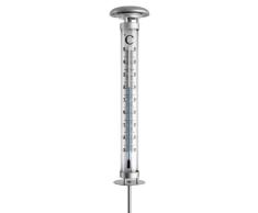 TFA Gartenthermometer mit Solarbeleuchtung wetterfest