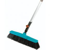 GARDENA 03621-30 Komplettset cs-Straßenbesen mit Holzstiel