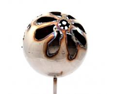 Gartenfackel Feuerkugel XL – Blume, Höhe: 100 cm , Gewicht: 0.8 kg, Durchmesser: 18 cm