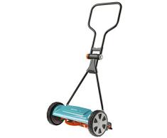 GARDENA Classic Spindelmäher 400: Handrasenmäher mit 40 cm Arbeitsbreite für bis zu 200 m² Rasenfläche, Messerwalze aus Qualitätsstahl, berührungslose Schneidetechnik, geräuscharm und präzise (4018-20)