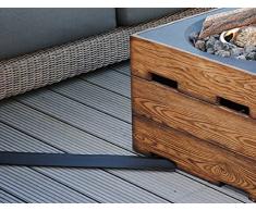 Clifton Schwellenprofil Schlauchabdeckung Gaskamin Heizpilz Garten Außenkamin