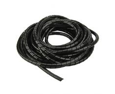 UNITEC Spiralschlauch 6mm 10m schwarz,