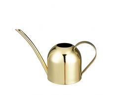 IMEEA Edelstahl Gießkanne Mini Moderner Stil, Klein Gießkanne für Pflanzen Indoor Sukkulente (17oz/500ml)