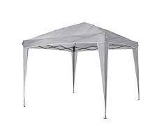 tepro Pavillon Belize 3x3 Faltpavillon, Grau/Anthrazit, 300x300x283 cm