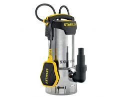 Stanley Tauchpumpe - Edelstahl-Schmutzwasser-1100 W, Sxup1100Xde, Gelb/Schwarz