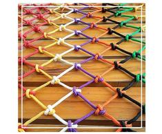 ZGQSW Outdoor-Balkon Schutznetz, Nylon Seilnetz Kindertreppe Isolation Seilnetz Zaunnetz Gartendekoration Netz Sicherheitsnetz Weben Netz Hängematte Schaukelnetz 2x5m (Size : 1 * 2m)
