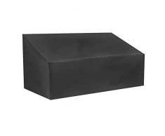Alomejor Gartensitzbezug Sitzbankbezug Wasserdichter Sitzbezug Gartencouch Staubdichter Aufbewahrungstasche(163 * 66 * 89cm 210D)