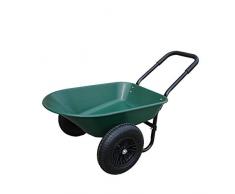 HTI-Line Schubkarre Havel 78 Gartenschubkarre Mehrzweckkarre Muldenkarre Bauschubkarre Einradkarre Mistkarre Transportkarre Pferdemist