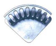 Schlauchhalter Aluminium klein Größe S Größe T:70mm x H:145mm x B:188mm