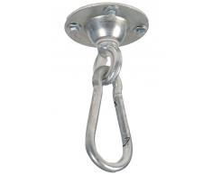 AMAZONAS Deckenhaken kugelgelagert Power Hook bis 200kg für Hängesessel inkl. Verlängerungskette 78 cm