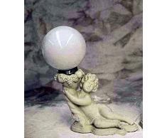 pompidu-living Leuchte, Stein, Parkleuchte Putto Kugel 4010 Farbe Sandstein