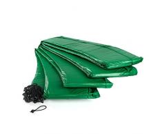 Ampel 24 Trampolin Randabdeckung, passend für Trampolin Ø 430 cm, Federabdeckung reißfest und beständig, Schutzrand grün