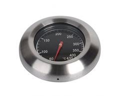 BESTOMZ BBQ Thermometer für alle Grills, Smoker, Räucherofen und Grillwagen, analog, Grillzubehör