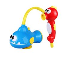 Baby Bad Spielzeug, Baby Dusche Pump Spray Seepferdchen Bad Spielzeug, kleine Wandbrunnen Wasserspiel