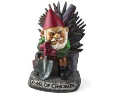 Big Mouth Inc. Gartenzwerg Game of Gnomes - Lustiger Gartenzwerg, handbemalt, wetterfest, Keramik, Rasenzwerg, tolles Geschenk, 24 cm hoch