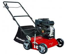 Einhell Benzin-Vertikutierer GC-SC 2240 P (2, 2kW, 40 cm Arbeitsbreite, -15 mm Arbeitstiefe + 5 mm Transportposition, Kugelgelagerte Messerwalze, 45L Fangsack, Klappbarer Führungsholm)