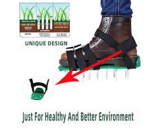 EDAHBJNEST5MK Rasenlüfter Schuhe, Rasenbelüfter-Nagelschuhe Rasenbelüfter Rasenlüfter Rasen Vertikutierer Rasen Nagelschuhe für Haus und Garten (1)