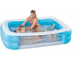 Bavaria Home Style Collection Kinderpool Planschbecken Family Pool Babypool Baby Pool Familienpool Kinderplanschbecken rechteckig ca. 200 x 150 x 50 cm