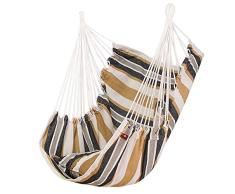 Zacha Hängesessel Outdoor, Hängestuhl Hängesessel,Hängeschaukel Outdoor, Hängesessel mit Kissen, Seilschaukelstuhl, Tragbarer Hängesessel-Hängesessel Schaukelsitz