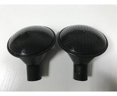 2 Stück Ersatzbrause für Gießkannen 8,10 und 14 Liter Schwarz Geli Brause Brauseaufsatz Aufsteckbrause für Garten, Beet, Grab Pflege usw..Giesskanne Giesskannenbrause