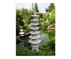 Pagode 7 stöckig japanische Steinlaterne