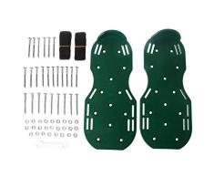 Fogun 1 Paar Garten Hof Gras Nagelschuhe Werkzeug Gärtner Scharfbeit Rasenbelüfter