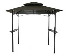 Bentley - Grillpavillon/Grillzelt - Stahl - 2,40 x 1,50 m - Grau (auch in Beige)