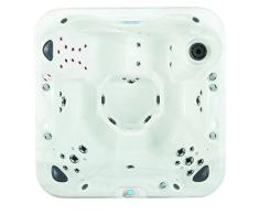 Sunrise Spas S102 LSx Outdoor Whirlpool/Garteninsel Spa/Balboa Touch/UV-C/Made in Amerika/5-6 Personen Jacuzzi mit Liege Lounge/Hottub