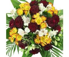 Premium Blumenstrauß mit schwarzen Rosen