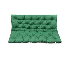 vidaXL Grüne Sitzauflage für Gartenschaukel 120 cm