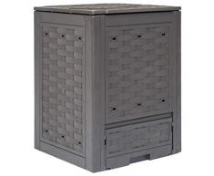 vidaXL Gartenkomposter Braun 300L Komposter Thermokomposter Schnellkomposter