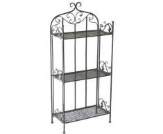 Metallregal Standregal Regal Blumentreppe Pflanztreppe 79616