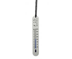 Lantelme Teichthermometer sinkend mit Schnur für Fischzucht Koi Fisch Garten Teich Koizucht analog Thermometer 4502