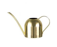 RecoverLOVE Edelstahl-Gießkanne, Metall-Gießkanne im modernen Stil mit Langen Ausläufen Kupferfarbene Gießkanne für Bonsai-Innen- und Außenpflanzen, 1500 ml / 52,8 Unzen